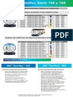 Cintas Temflex 155 y 165 en varios colores