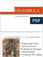La Sonnambula: Vincenzo Bellini