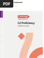 C2 Proficiency Handbook For Teachers