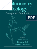 Evolutionary Ecology Concepts and Case Studies by Charles W. Fox, Derek a. Roff, Daphne J. Fairbairn (Z-lib.org)