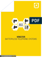 Batteryless Telephone Systems: Vingtor
