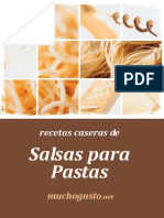 Recetas de salsas para pasta