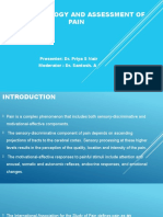 Seminar Pain Pathophysiology and Assessment