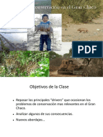 Clase 9. Problemas de Conservacion Chaco