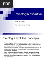Psicología Evolutiva 2021
