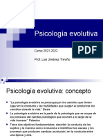 Psicología Evolutiva 2021