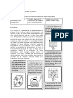 Experimentos científicos termometría