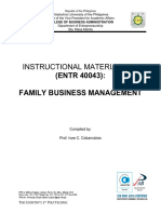 Family Business Management