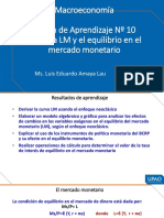 S10 - La Curva LM y El Equilibrio en El Mercado Monetario