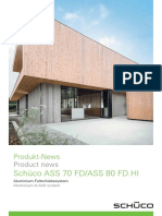 Schüco ASS 70 FD/ASS 80 FD - HI: Produkt-News