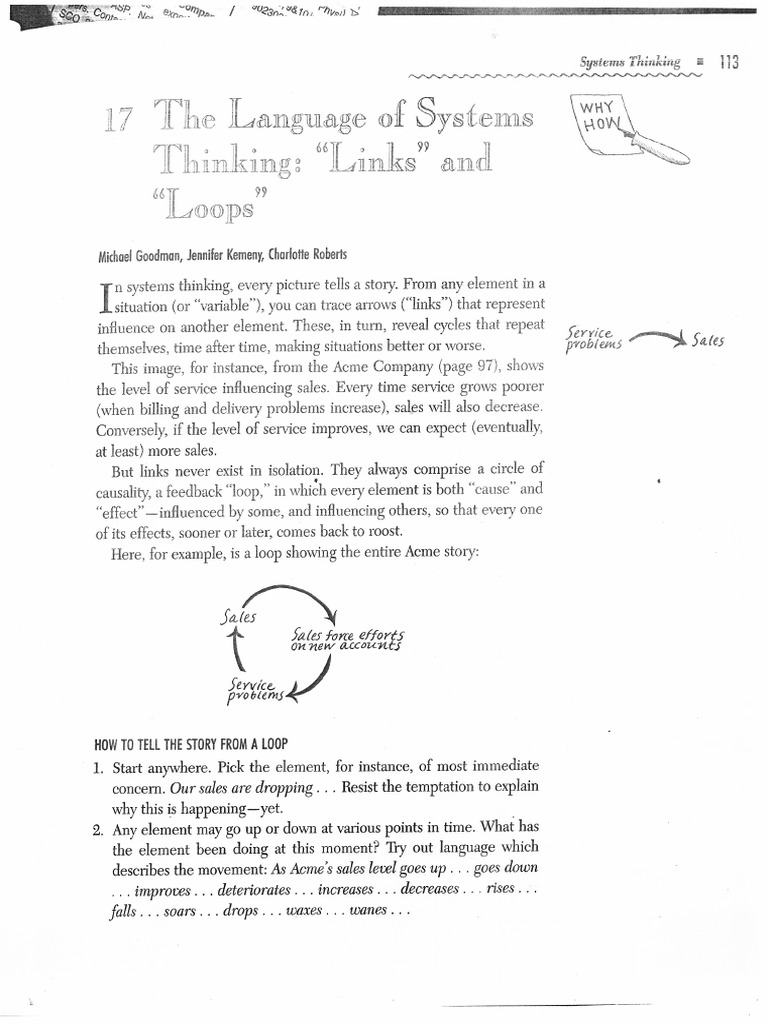 Causal Loop Diagrams | PDF