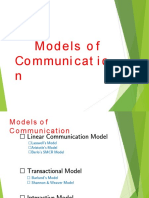 Models of Communication