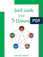 A quick guide  to the 5 elements - Stephanie Roberts