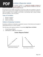 Correlation and Regression Analysis