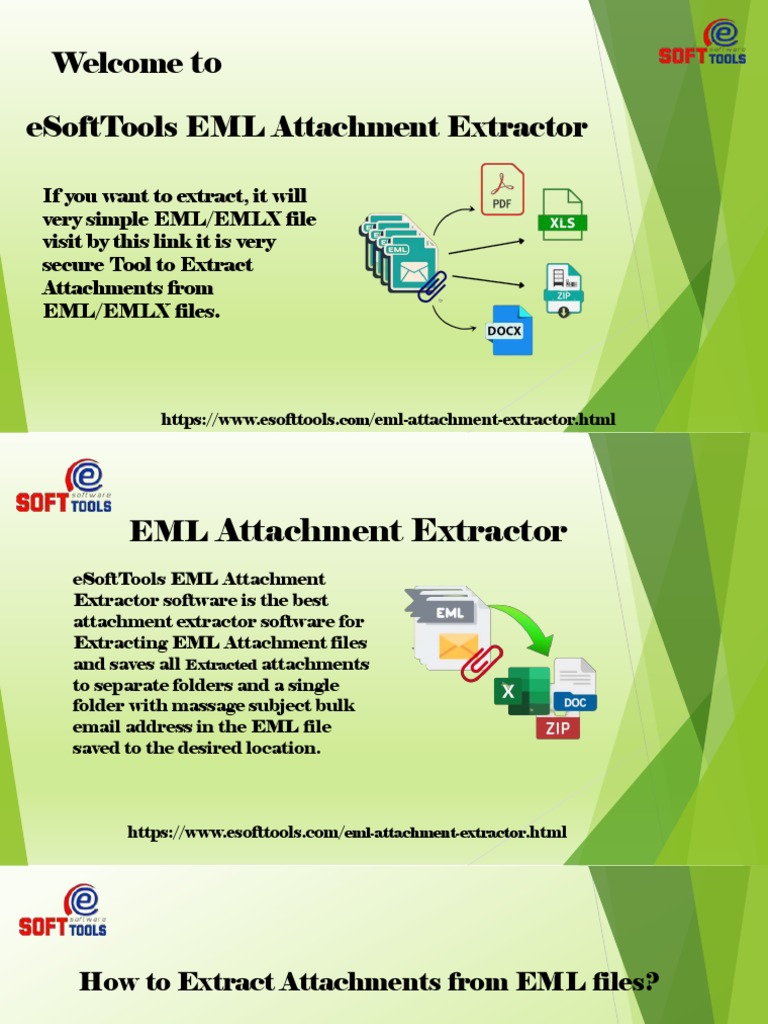 EML Attachment Extractor Tool Guide | PDF | Computer File | Computing