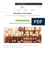 Fórmula Perfumes Maese Pau