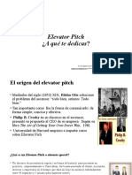 Elevator Pitch Lunes