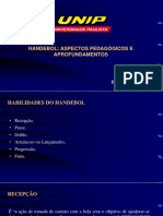 HABILIDADES DO HANDEBOL - Handebol Aspectos Pedagógicos e Aprofundamento