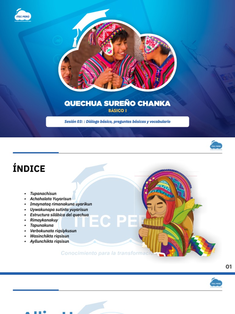 Sesión 03 Quechua Chanka Básico I PDF