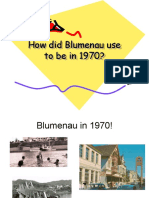 How Did Blumenau Use To Be in 1970?