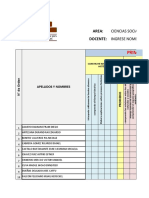 Registro Ciencias Sociales 4 A