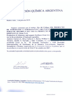 Asociación Quimica Argentina XI Jornadas Nacionales y VIII Jornadas Internacionales de Enseñanza de La Química Universitaria