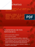 El Acto Administrativo