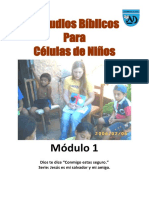 Estudios Biblicos para Celulas de Ninos - Modulo 1