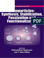 Nanoparticles Synthesis, Stabilization, Passivation, and Functionalization