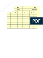 Planilla de Calculo para Columna H2O