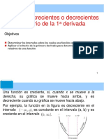 A1 Funciones, Gráficas y 1a Derivada