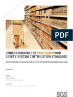 Sgs Understanding the Fssc 22000 Food Safety System Certification Standard 2009 [PDF Library]