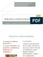 Terapia intravenosa: Conceptos y tipos de catéteres