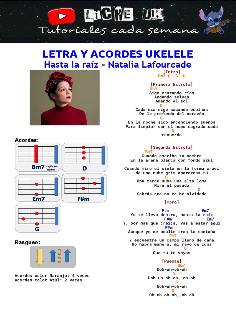 Hasta La Raíz Natalia Lafourcade. Letra