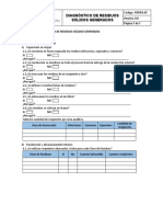 Diagnostico de Residuos Sólidos Generados 3