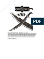 Prince of Persia and Kill Bill Swords