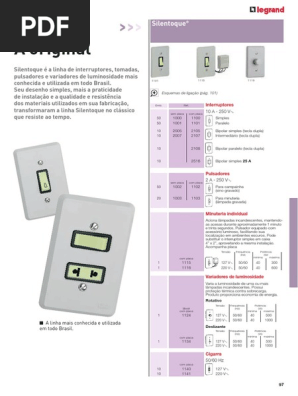 Catalogo 2008 08 | PDF | Bens manufaturados | Energia elétrica Catalogo 2008 08 | PDF | Bens manufaturados | Energia elétrica