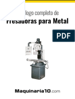 Catalogo Fresadoras Metal