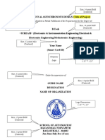 Specimen Report