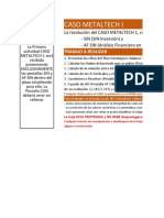 Caso Metaltech 1: Análisis financiero