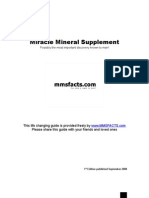 miracle mineral supplement guide