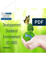 Développement Durable Et Environnement ISO 14001 GIL2 ENSET 2021 2022