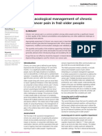 Pharmacological management of chronic non-cancer pain in older