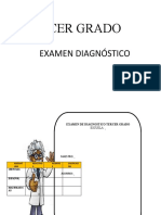 .Diagnóstico Tercer Grado