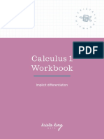 13.1 Workbook - Implicit Differentiation PDF