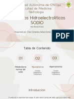 Trastornos hidroelectroliticos SODIO