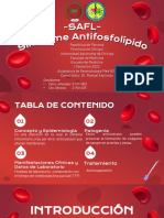 SAF - Presentación de Reumatologia