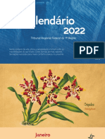 Calendário TRF1 2022