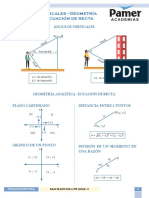 Trigonometría - Fusión Reg 3 y 4 - Ángulos Verticales - Geometría Analítica - Ecuación de Recta