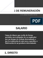 Sistemas de Remuneración